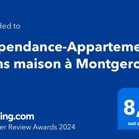Dependance-appartement Dans Maison A Apartment *